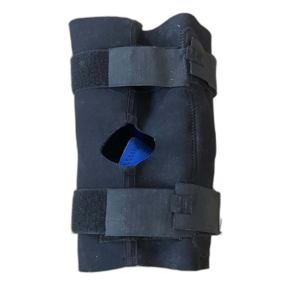 ProCare Reddie Hinged Post Op Over the Counter Knee Brace S Hinged Black sz L